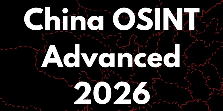 China OSINT Advanced